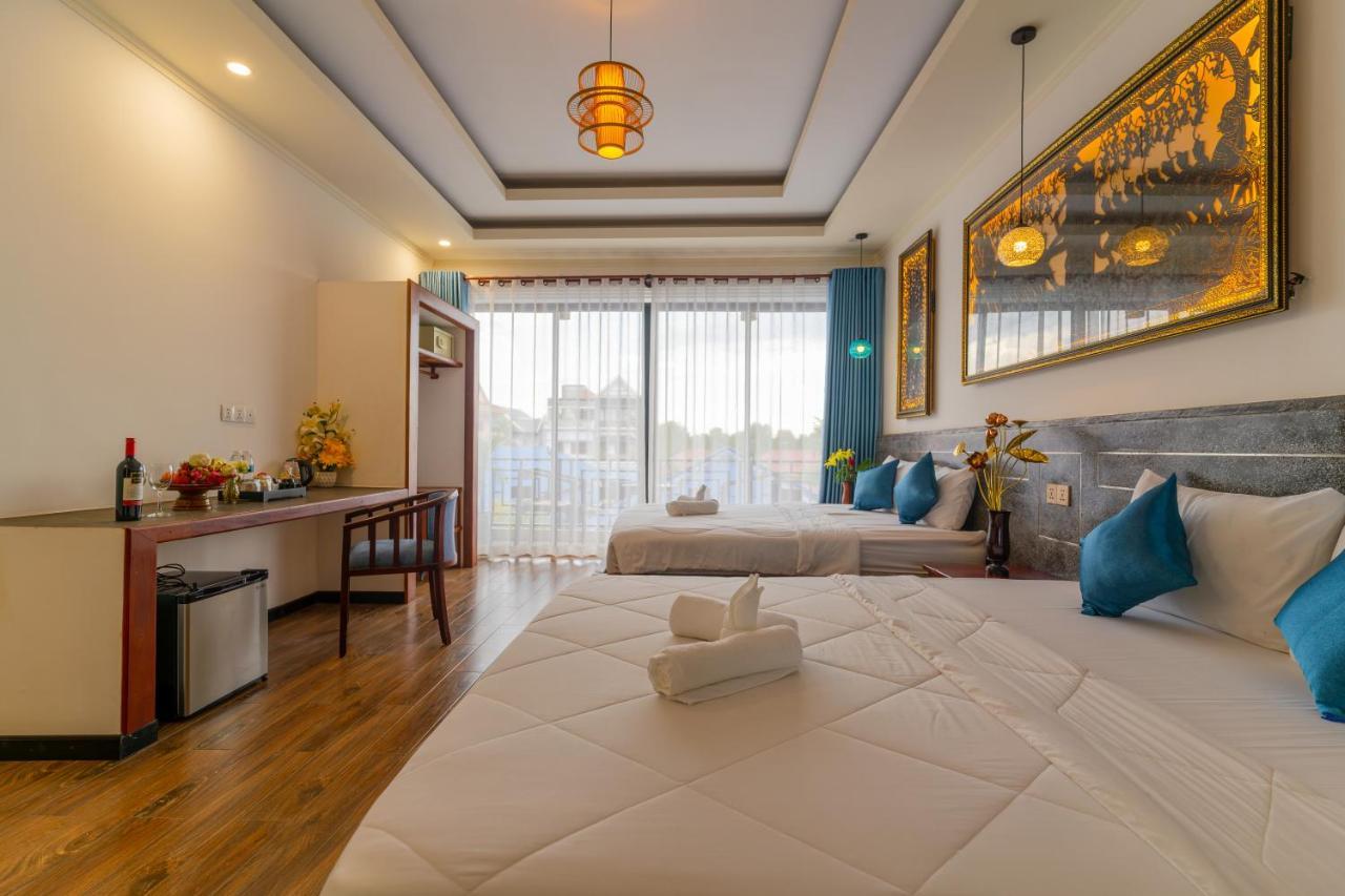 Villa Angkor Rithy Boutique Team Ciudad de Siem Riep Exterior foto
